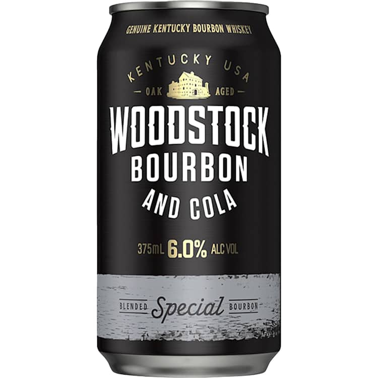 Woodstock Bourbon & Cola 6.0% Can