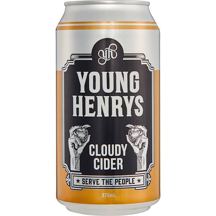 Young Henrys Cloudy Cider Can