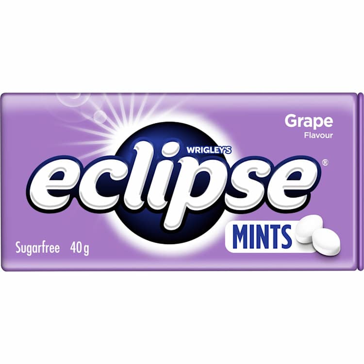 Eclipse Sugar Free Mints Grape