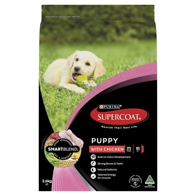 Supercoat Smartblend Puppy Food With Chicken