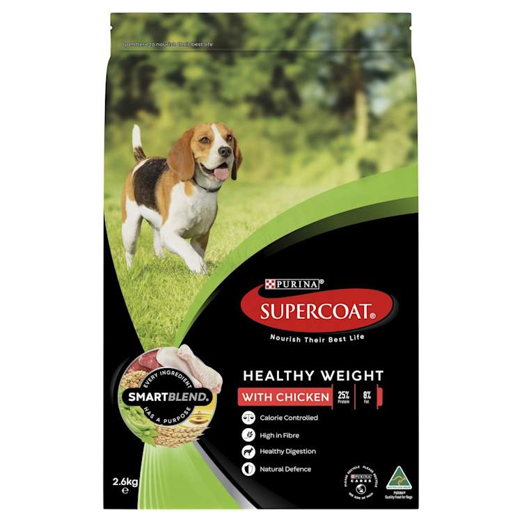 Supercoat Smartblend Adult Healthy Weight Dog Food with Chicken