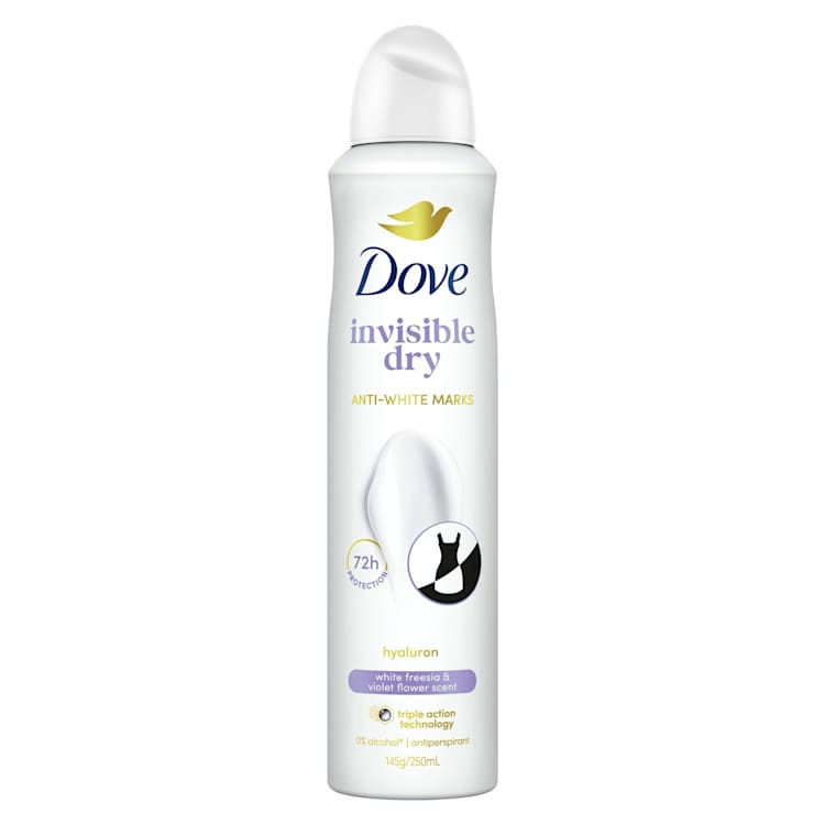 Dove Advanced Antiperspirant Aerosol Invisible Dry