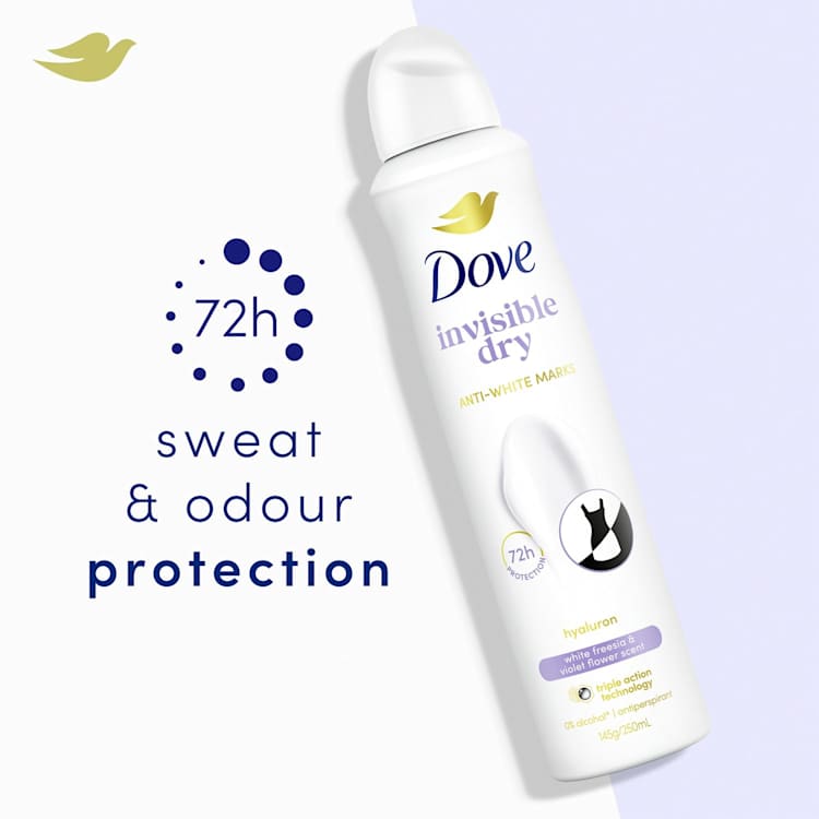 Dove Advanced Antiperspirant Aerosol Invisible Dry