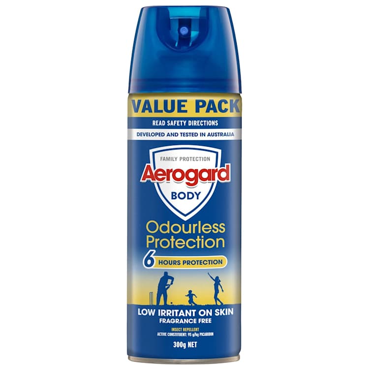Aerogard Insect Repellent Odourless Low Irritant