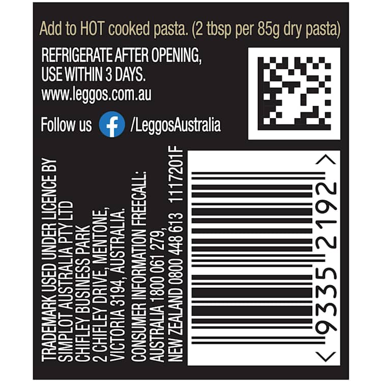 Leggo's Pesto Traditional Basil