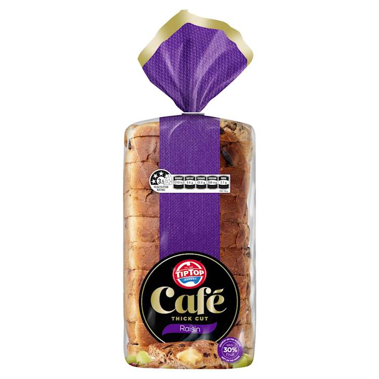 Tip Top Bread Cafe Raisin Toast