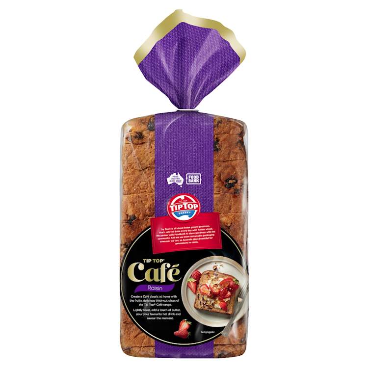Tip Top Bread Cafe Raisin Toast