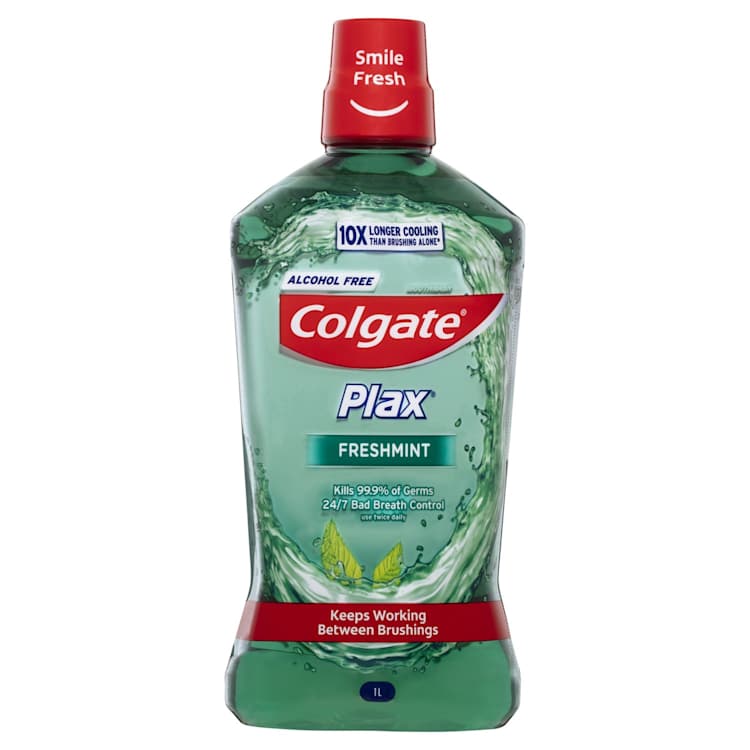 Colgate Plax Alcohol Free Mouthwash Freshmint