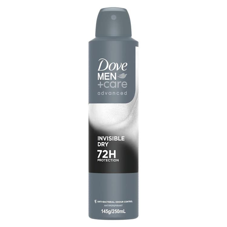 Dove Men+ Care Advanced Antiperspirant Aerosol Invisible Dry