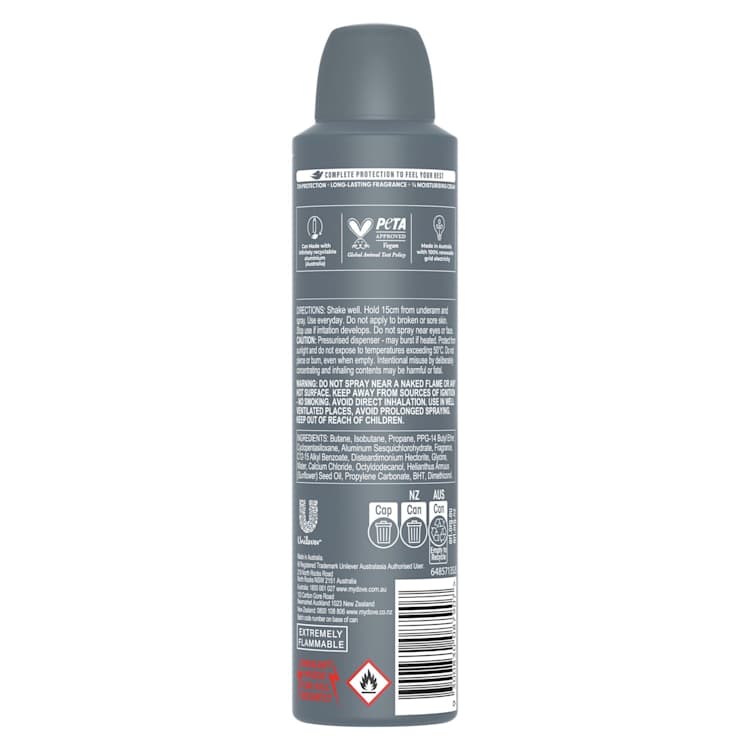 Dove Men+ Care Advanced Antiperspirant Aerosol Invisible Dry