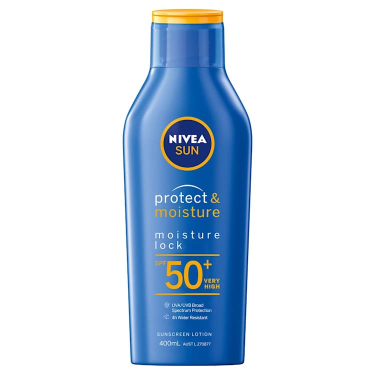 NIVEA Protect & Moisture Moisture Lock SPF50+ Sunscreen