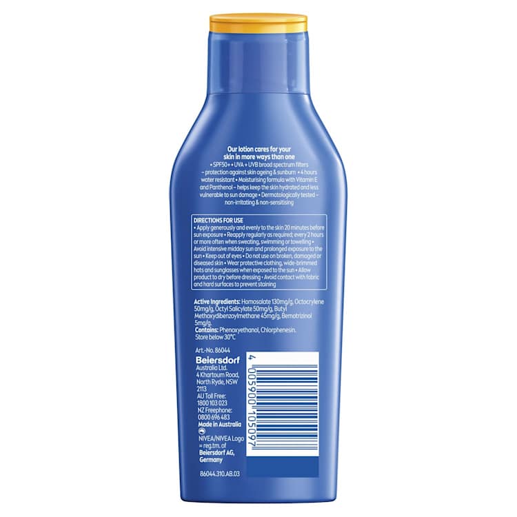 NIVEA Protect & Moisture Moisture Lock SPF50+ Sunscreen