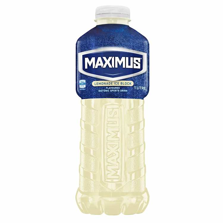 Maximus Sports Drink Lemonade Ice Block