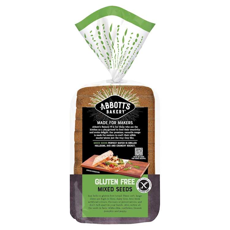 Abbott's Bakery Gluten Free Mixed Seeds Bread