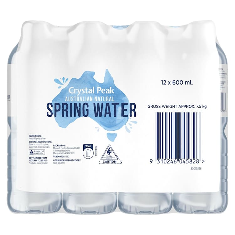 Community Co Crystal Peaks Spring Water