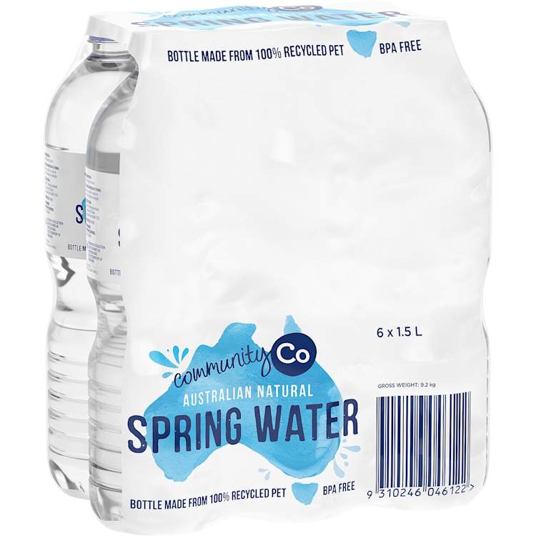 Community Co Crystal Peak Spring Water