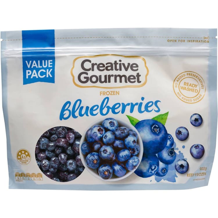 Creative Gourmet Frozen Blueberries