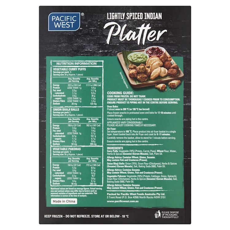 Pacific West Indian Platter