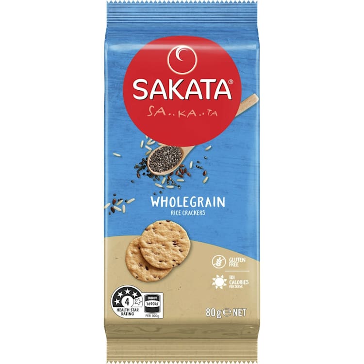 Sakata Wholegrain Original Rice Crackers