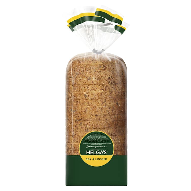 Helga's Soy & Linseed Loaf Sliced Bread