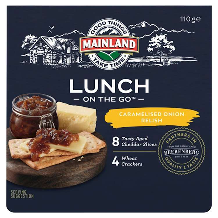 Mainland On The Go Snack Caramelised Onion