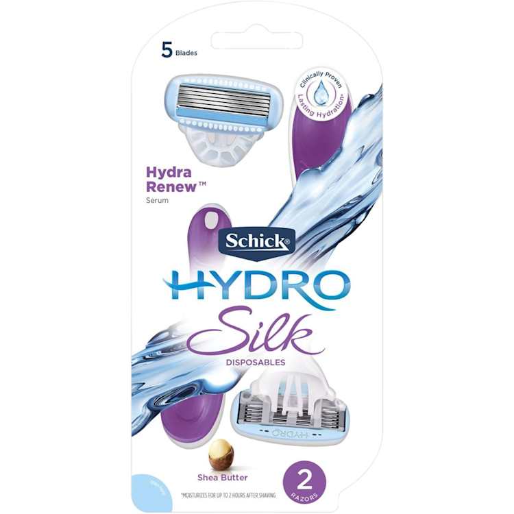 Schick Hydro Silk Womens Disposable Razor