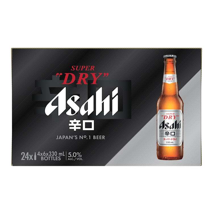 Asahi Super Dry Bottle 330mL 