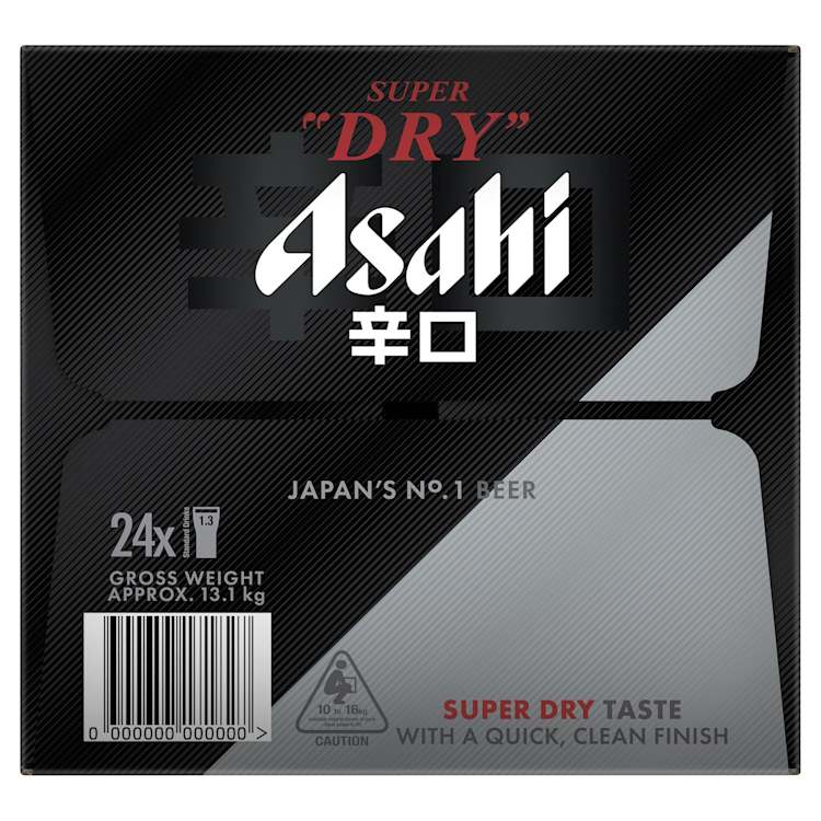 Asahi Super Dry Bottle 330mL 