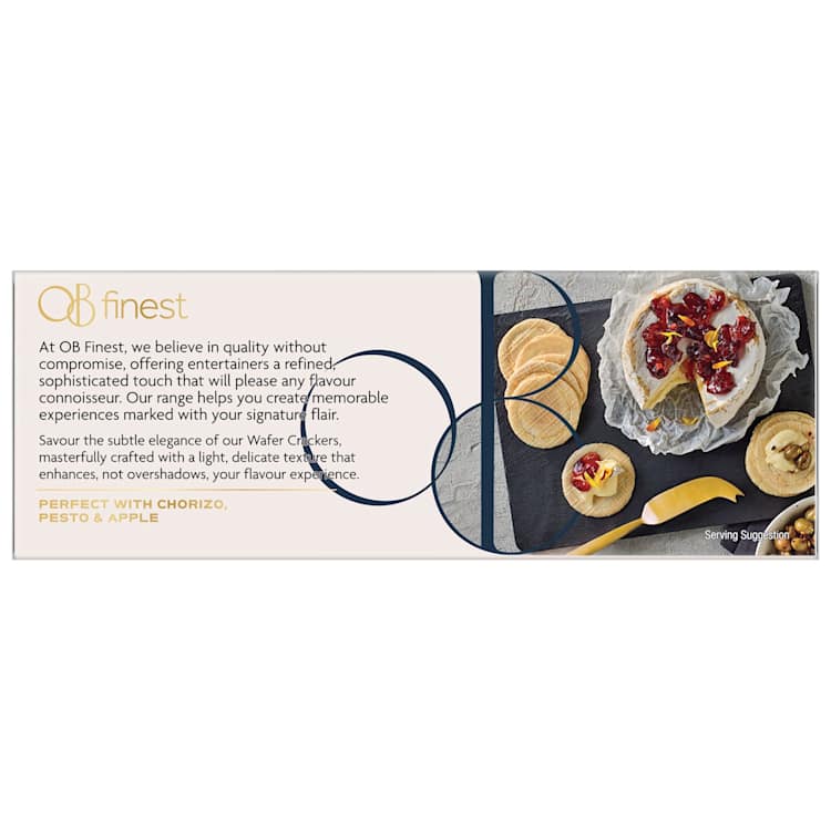 OB Finest Wafer Crackers Cracked Pepper