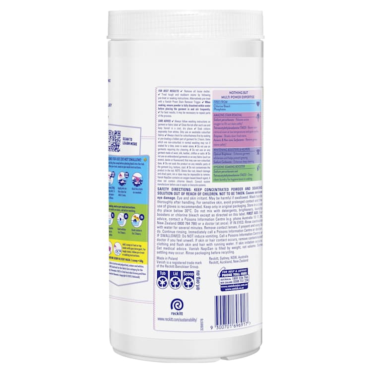 Vanish NapiSan White Stain Remover Powder