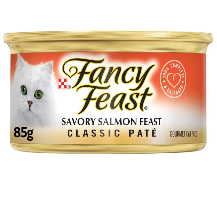Fancy Feast Savoury Salmon Feast Classic Pate IGA Shop Online