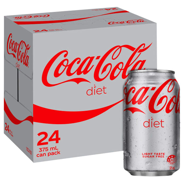 Diet Coca-Cola Soft Drink Multipack Cans