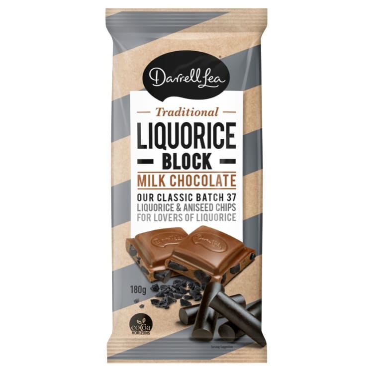 Darrell Lea Traditional Liquorice Block
