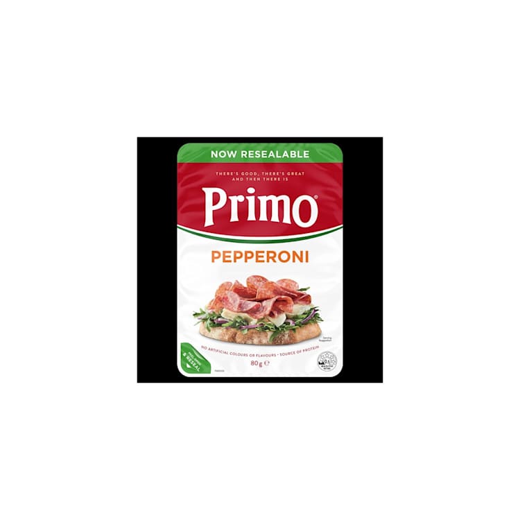 Primo Thinly Sliced Pepperoni Hot Salami