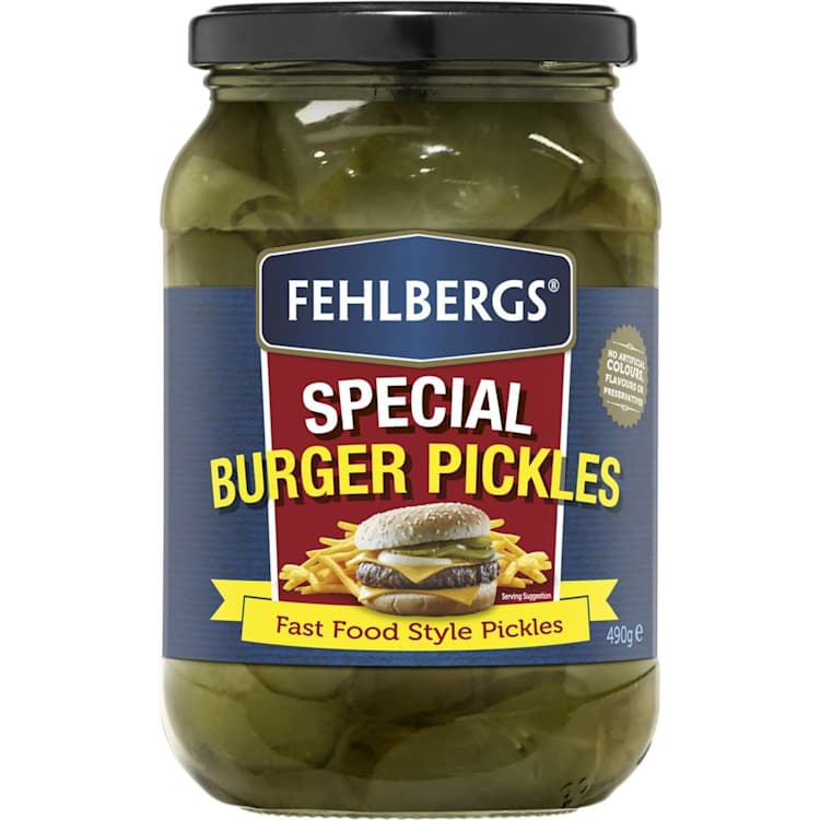 Fehlbergs Burger Pickles