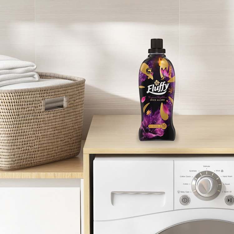Fluffy Fragrance Temptations Ultra Fabric Softener Spice Allure
