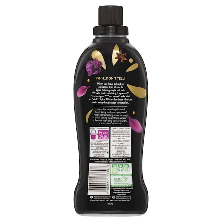 Fluffy Fragrance Temptations Ultra Fabric Softener Spice Allure