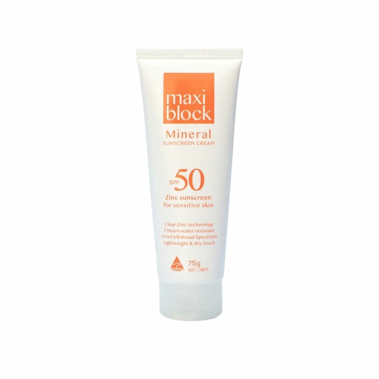 Maxiblock Mineral Sunscreen Cream SPF50