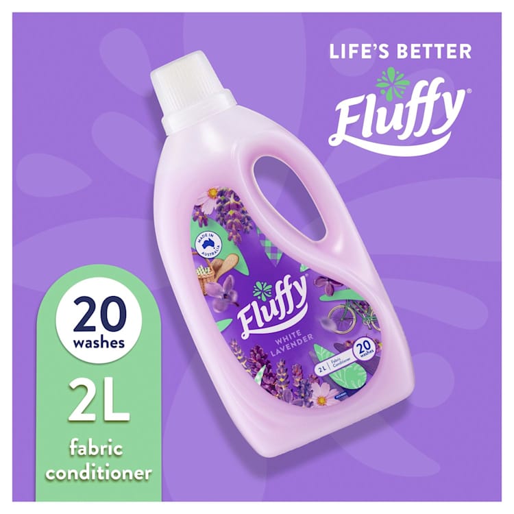 Fluffy Fabric Softener White Lavender