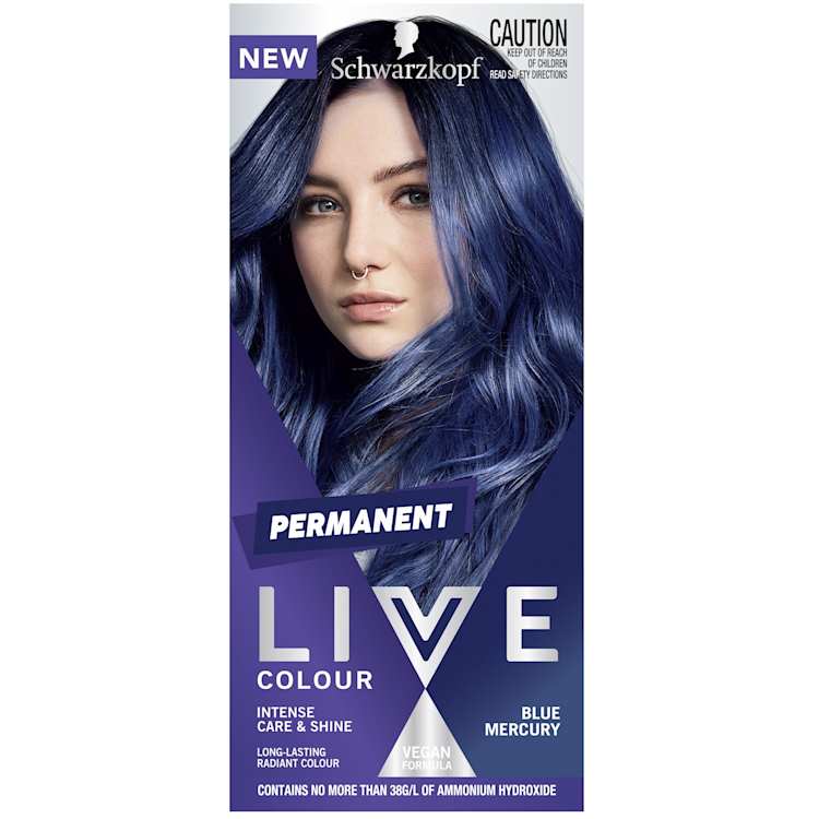 Schwarzkopf Live Colour Permanent Blue Mercury