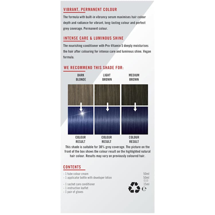 Schwarzkopf Live Colour Permanent Blue Mercury