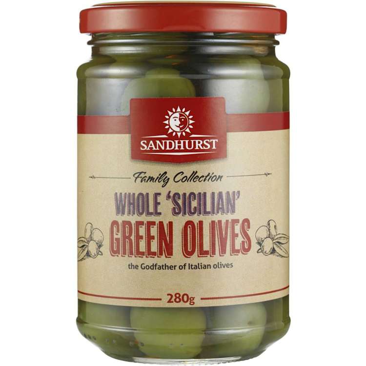 Sandhurst Olives Green Sicilian