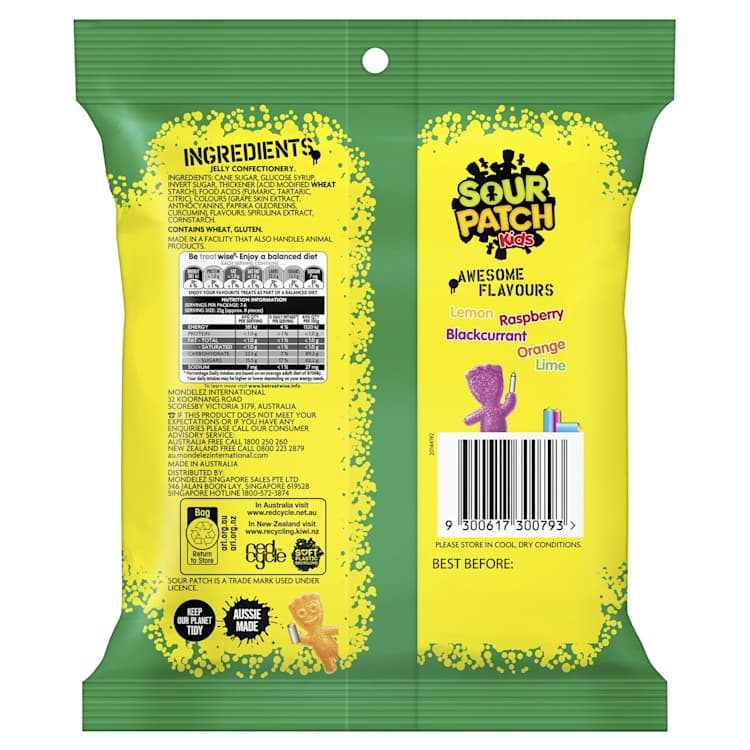 Sour Patch Kids Lollies