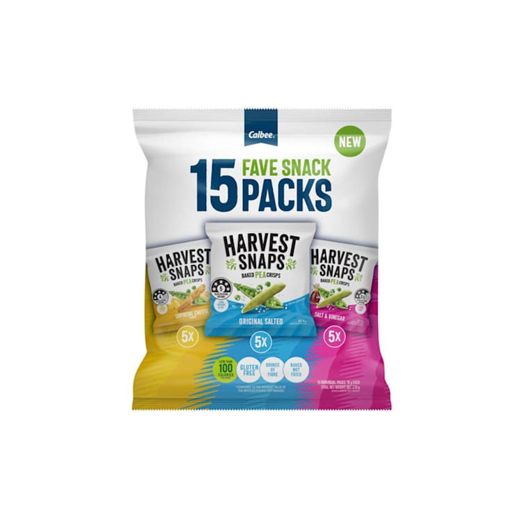 Harvest Snaps Pea Crisps Mixed Multipack