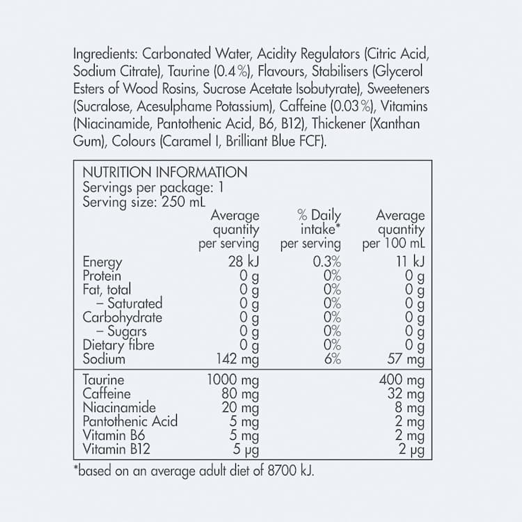 Red Bull Energy Drink Coconut Sugar Free