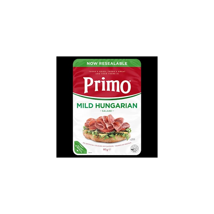 Primo Thinly Sliced Hungarian Mild Salami