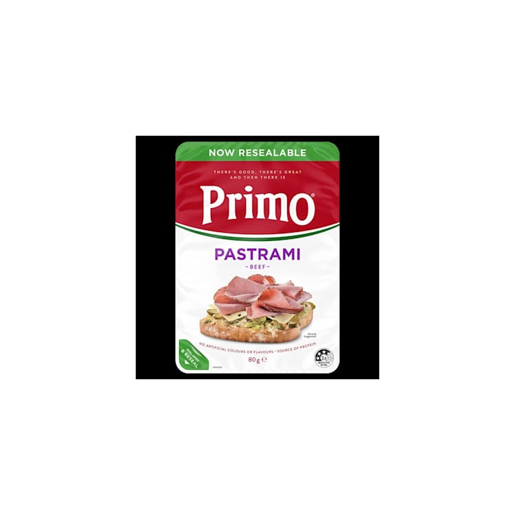 Primo Thinly Sliced Pastrami Beef