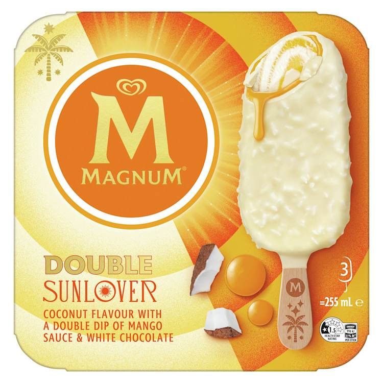 Magnum Frozen Dessert Double Sunlover