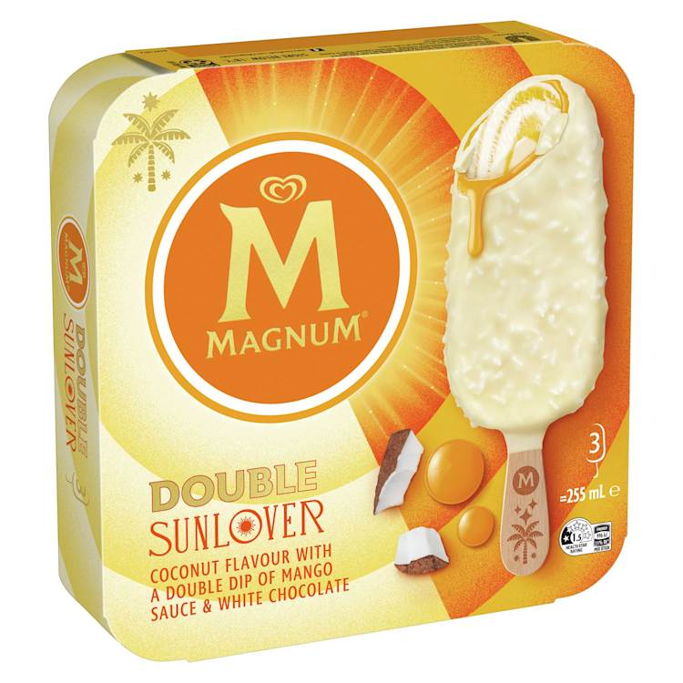 Magnum Frozen Dessert Double Sunlover