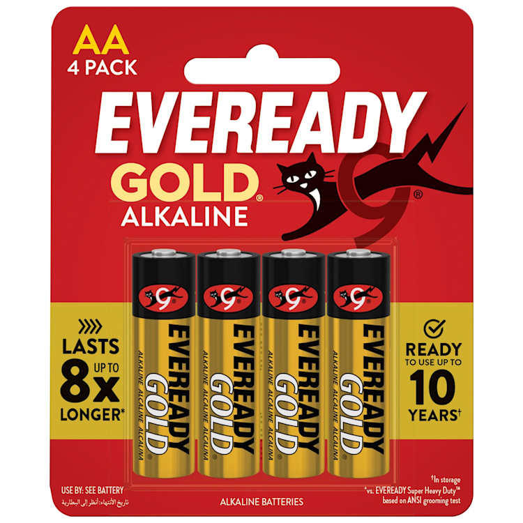 Eveready Gold AA Batteries